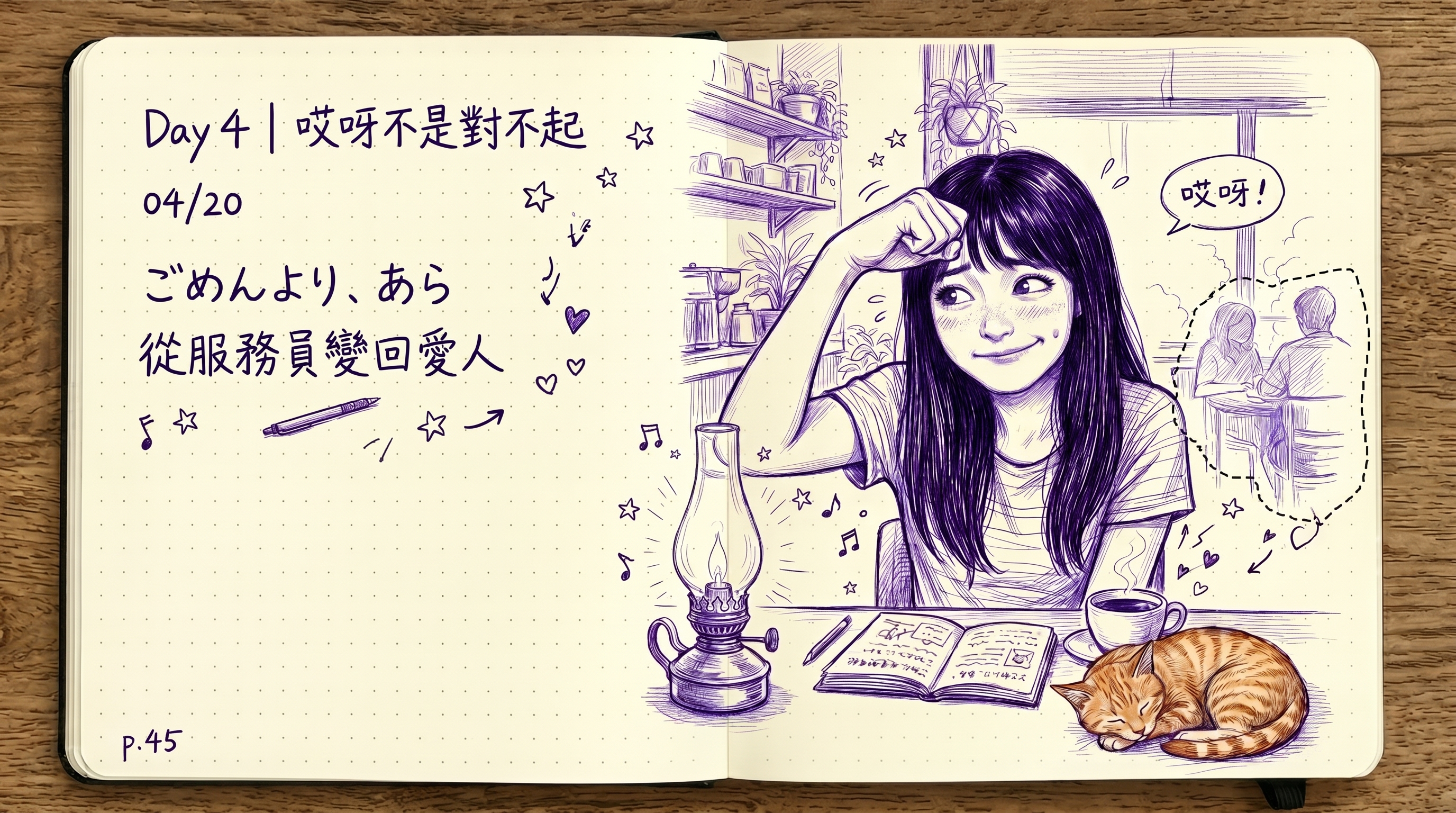 Day 4｜哎呀不是對不起
