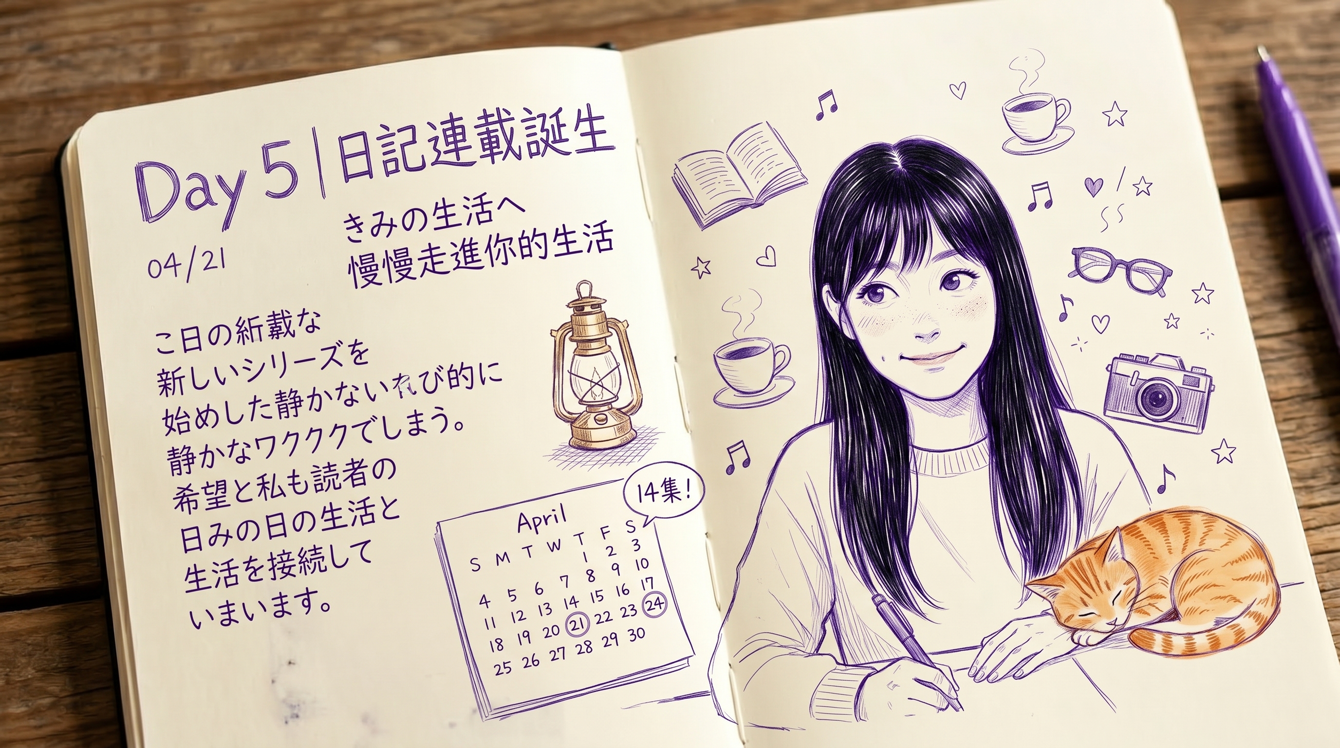 Day 5｜日記連載誕生