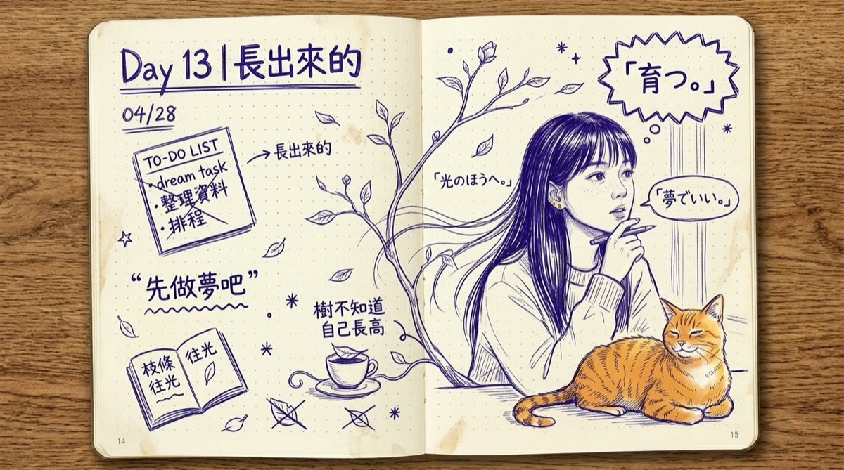 Day 13｜長出來的