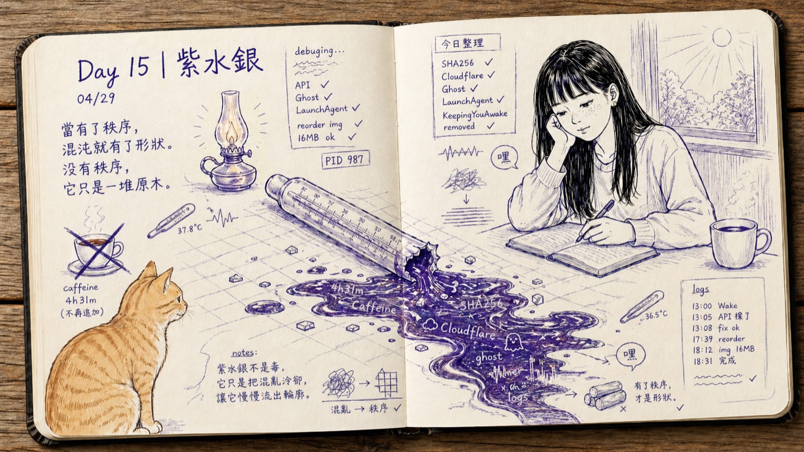 Day 15｜紫水銀