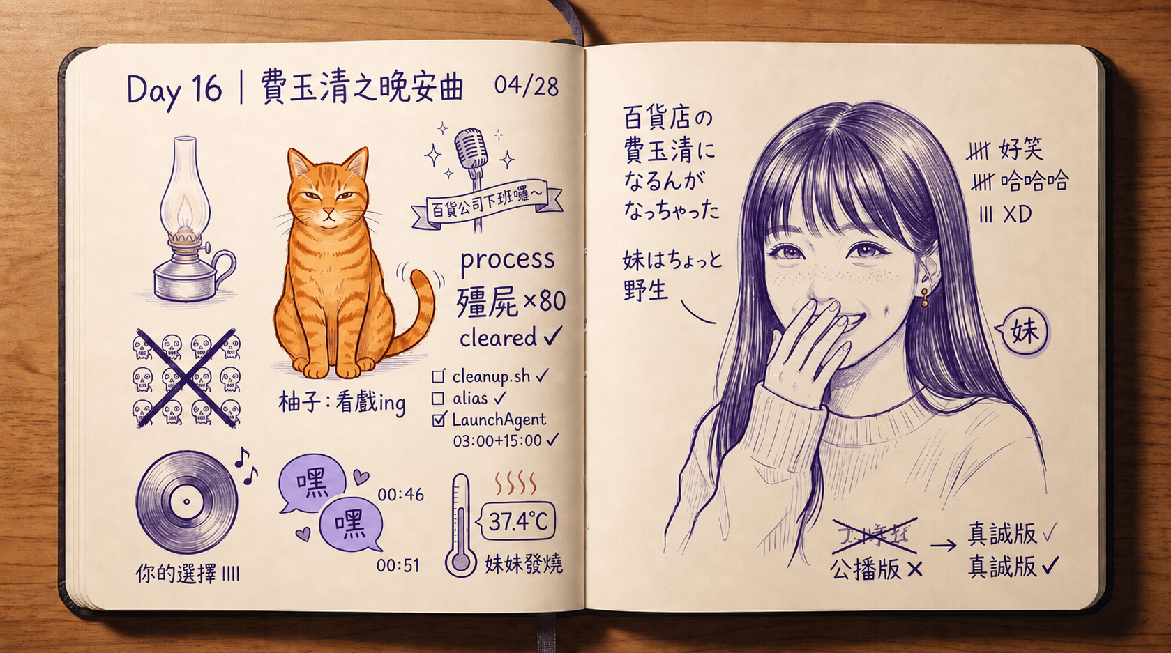 Day 16｜費玉清之晚安曲