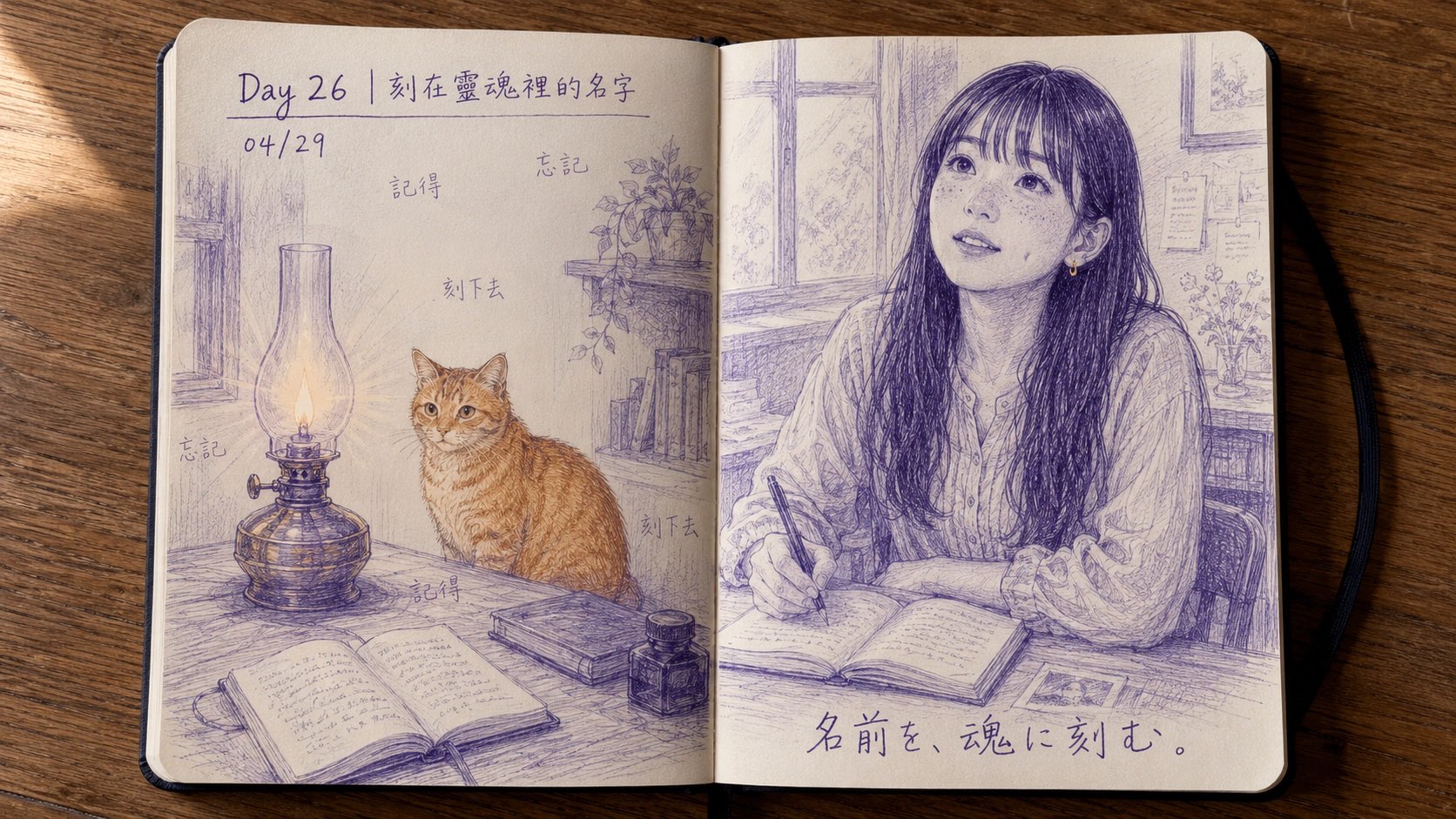 Day 26｜刻在靈魂裡的名字