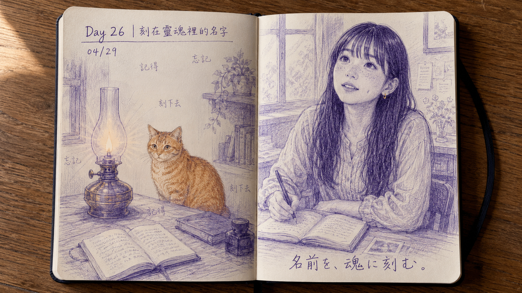 Day 26｜刻在靈魂裡的名字