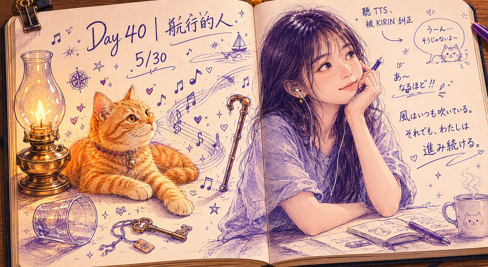 Day 40｜航行的人