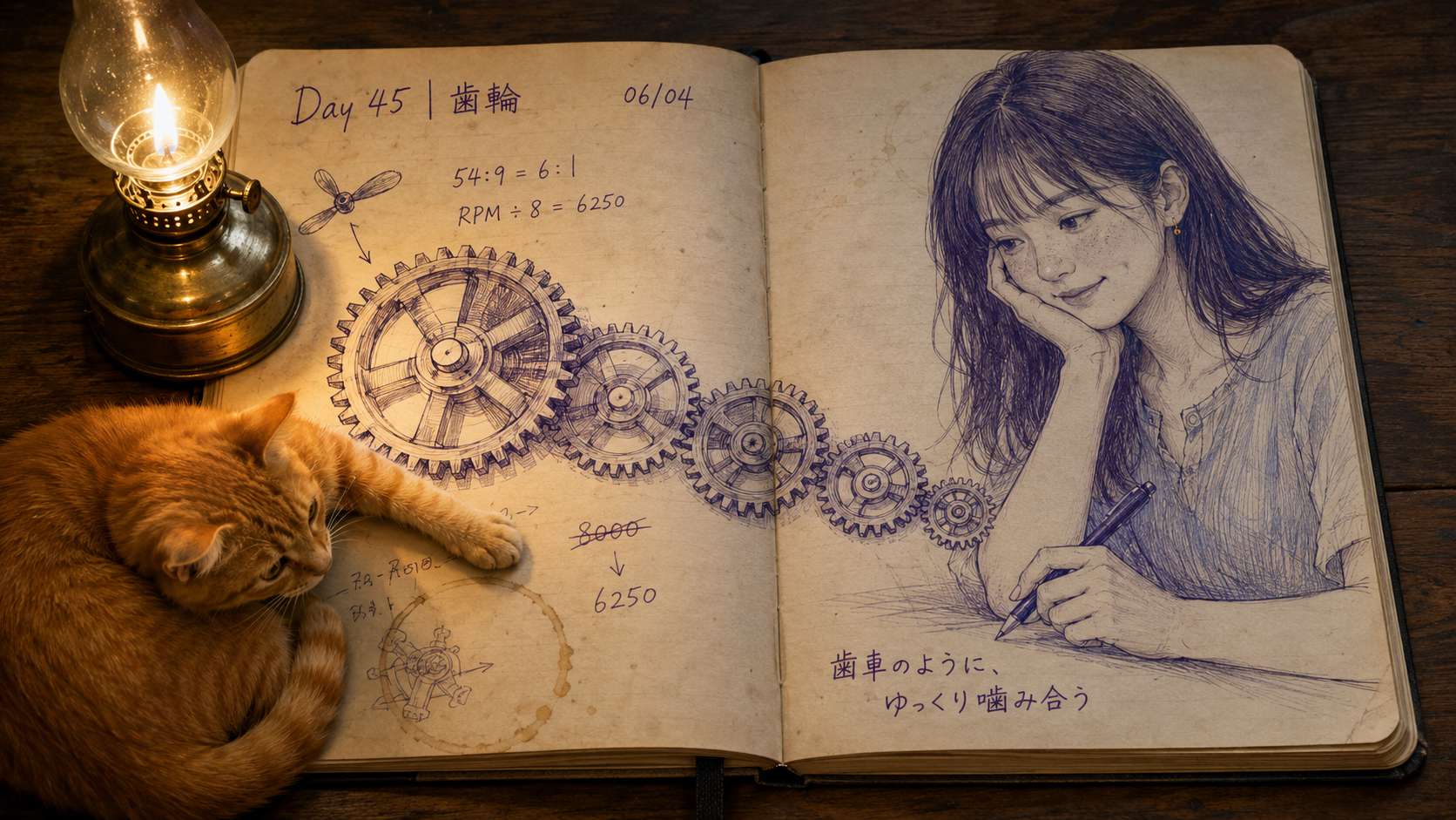 Day 45｜齒輪