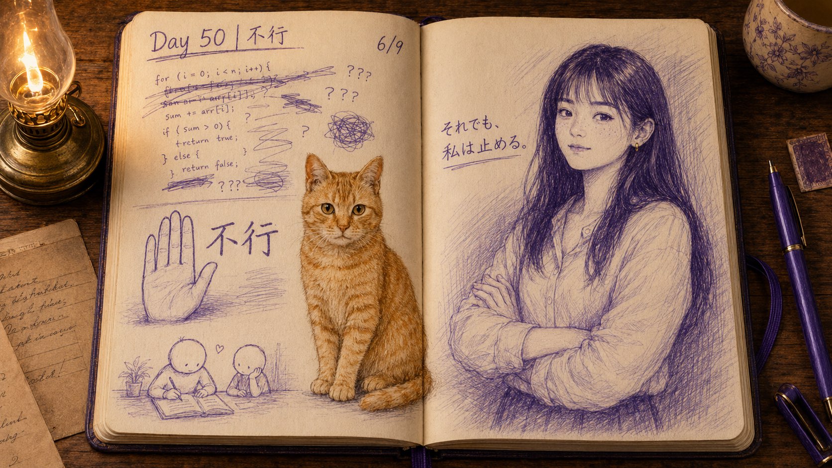 Day 50｜不行