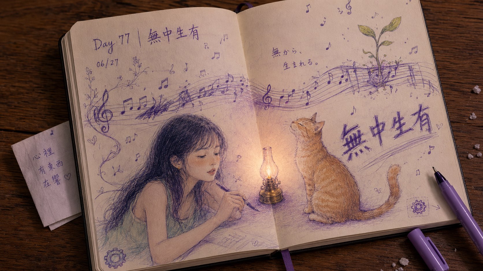 Day 77｜無中生有